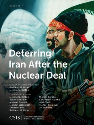 cover image of Deterring Iran after the Nuclear Deal